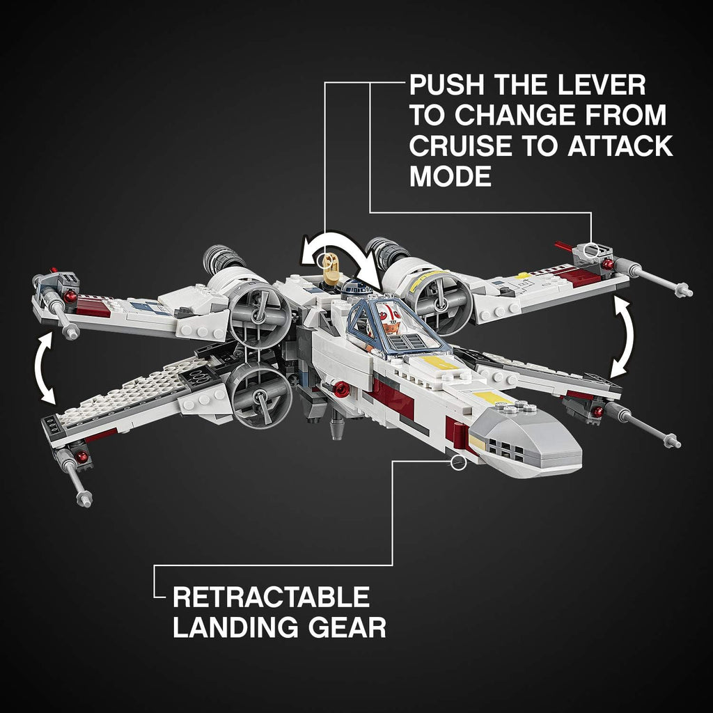 731 Pieces LEGO Star Wars X-Wing Starfighter Building Kit J73632