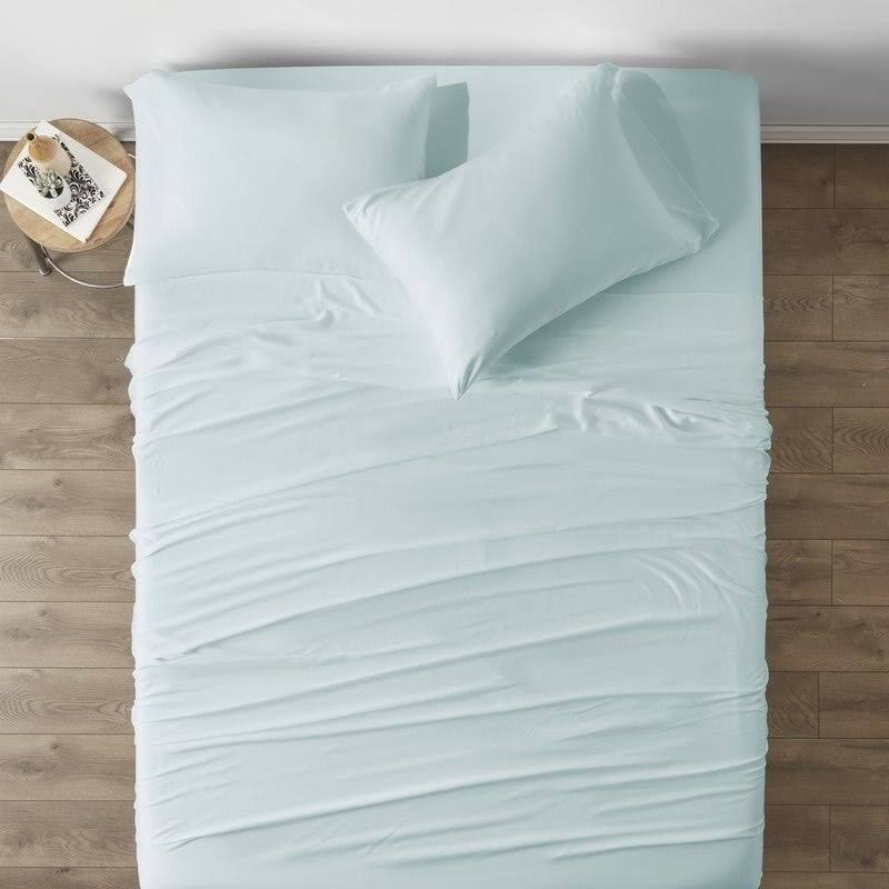 Rayon from Bamboo 4-Piece Bed Sheet Set Full Navy U296
