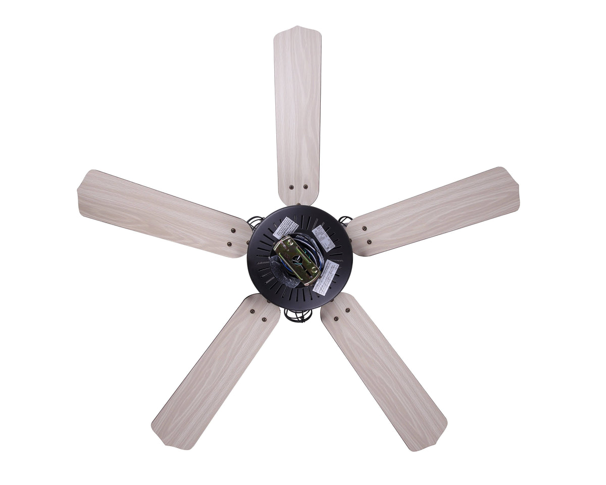 52 inch 3 Light Ceiling Fan in Graphite H470