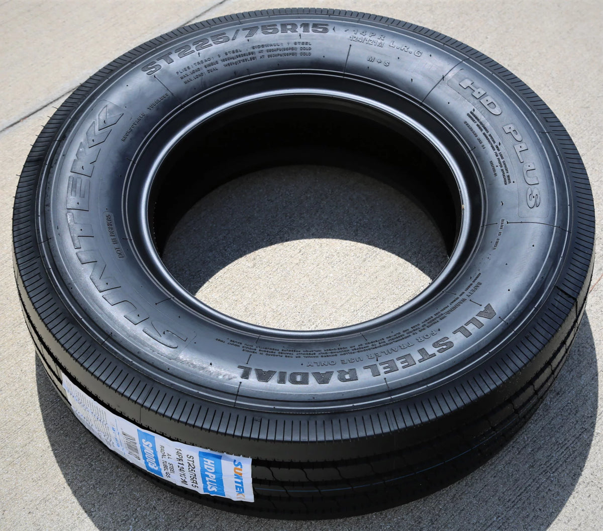 225/75R15 124/121M 14 Ply All Steel Trailer Tire I507