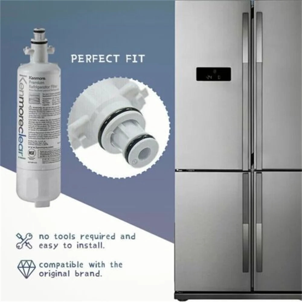 2 Pack Refrigerator Water Filter Replacement E4911