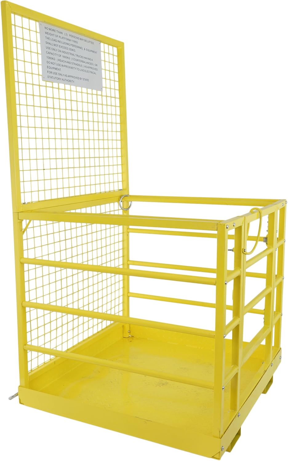 Forklift Safety Cage Work Platform 45x43 2-Man V584