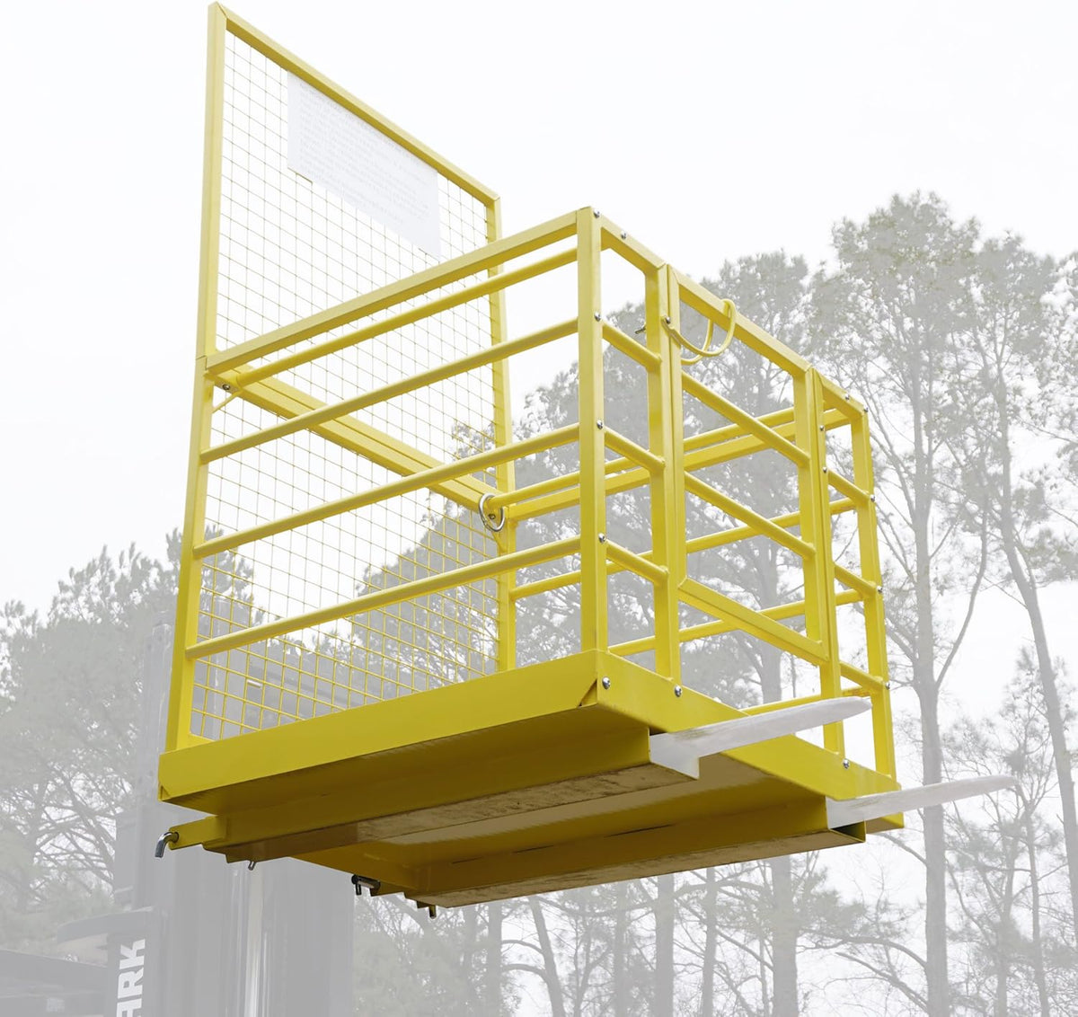 Forklift Safety Cage Work Platform 45x43 2-Man V584