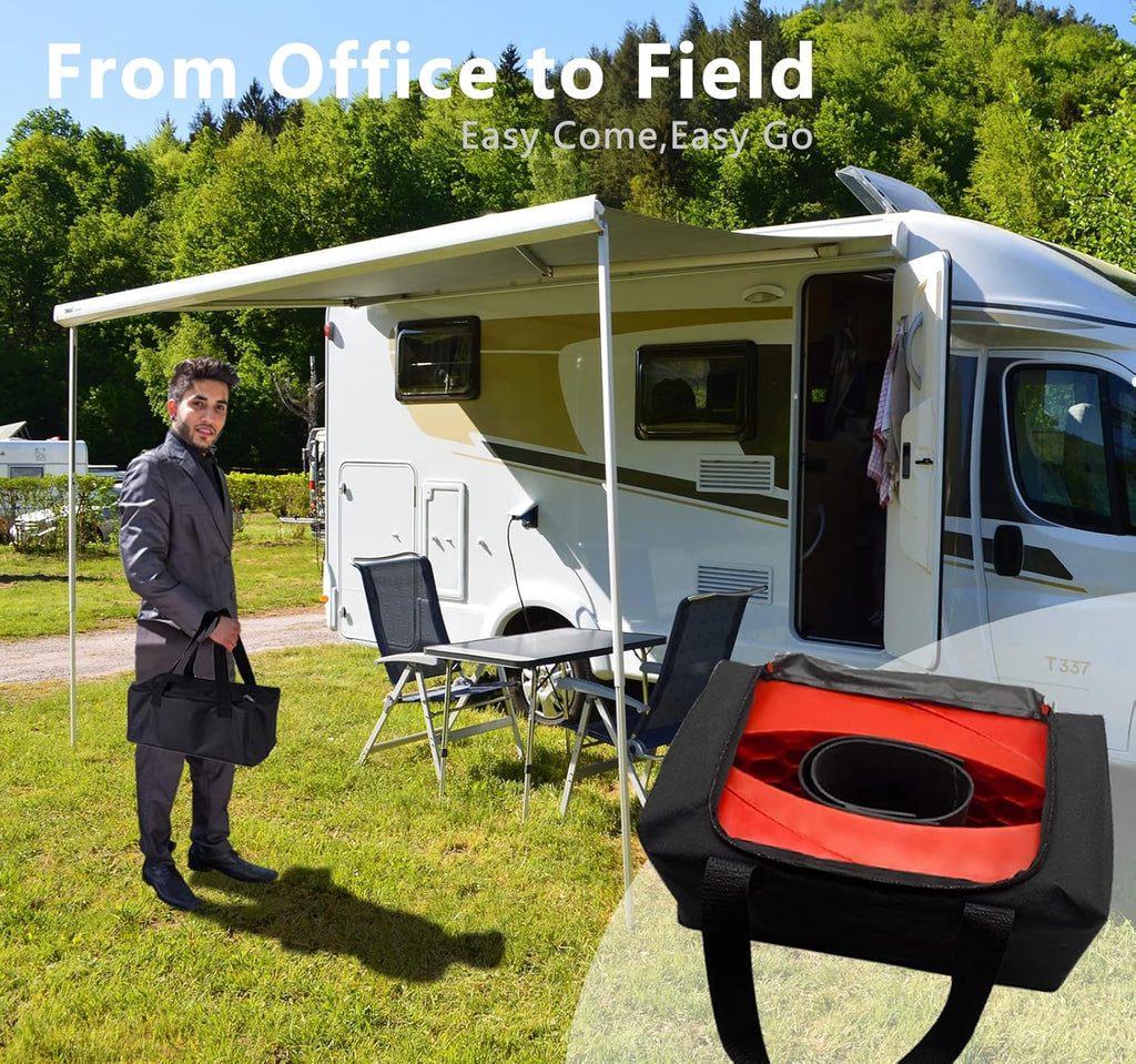 2 Packs Camper Leveler, RV Leveling Ramp Chock Kit, Two Curved Levelers, Two Chocks, Two Rubber Grip Mats, 35,000 lbs G863