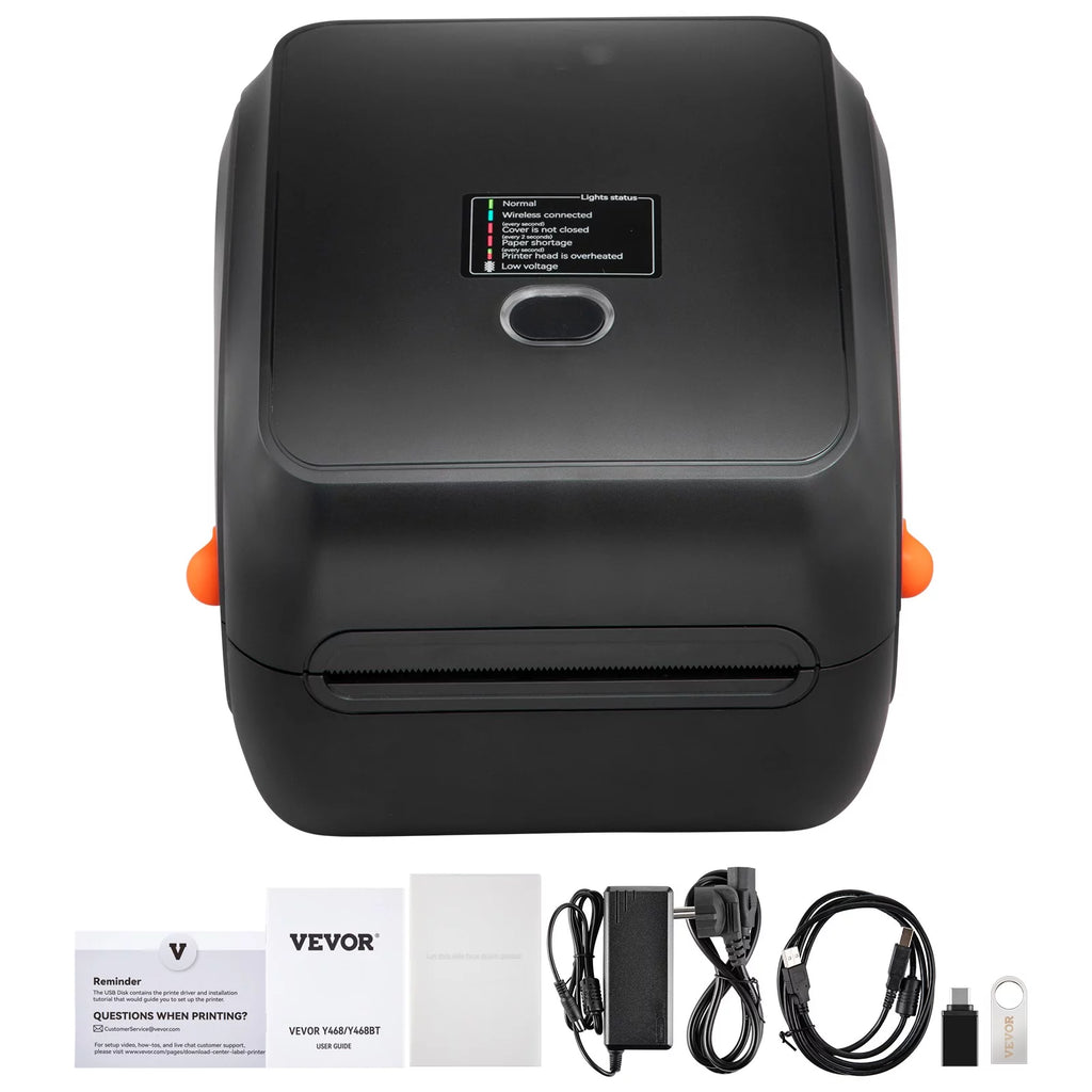 Thermal Label Printer 4x6 300DPI USB/Bluetooth X499