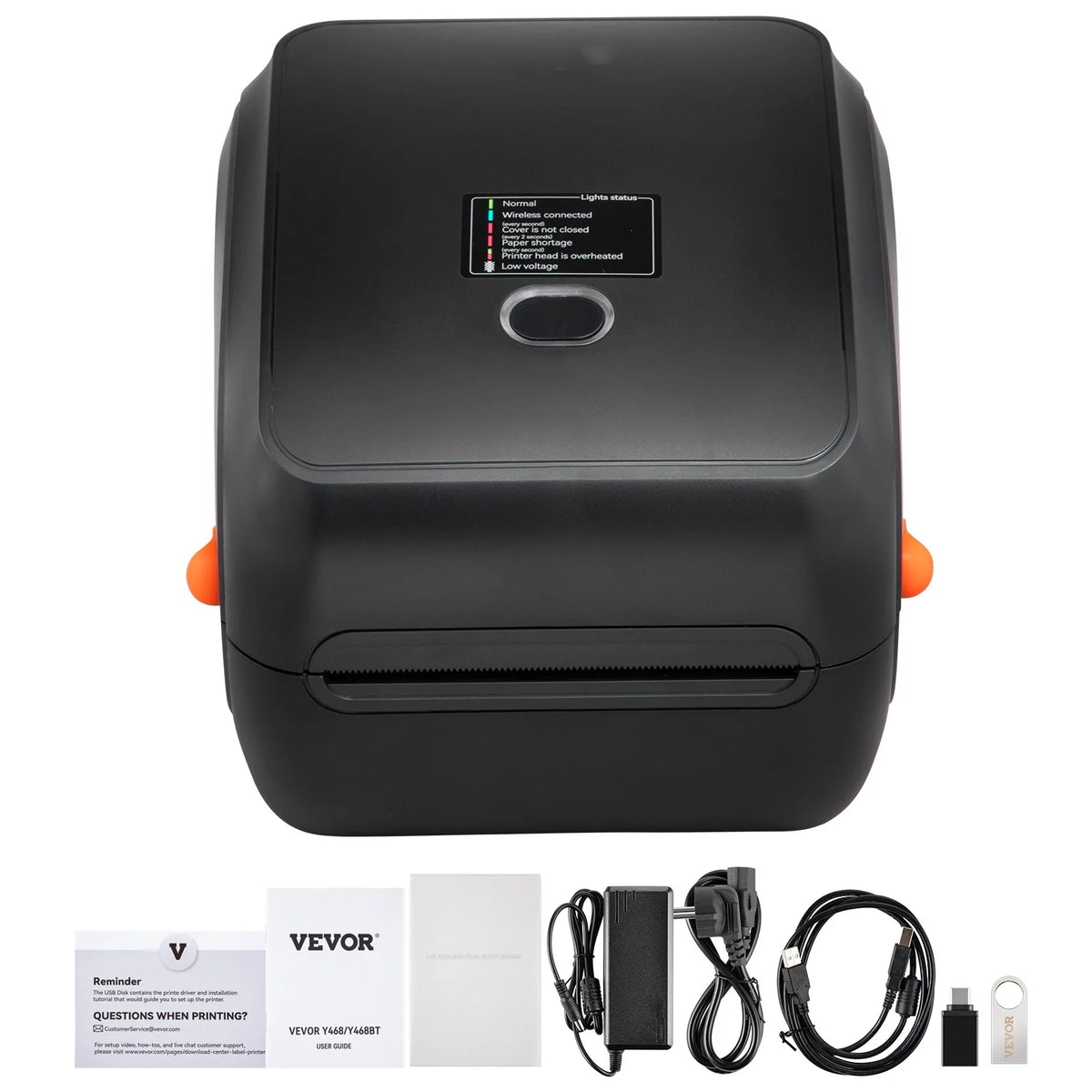 Thermal Label Printer 4x6 300DPI USB/Bluetooth X499