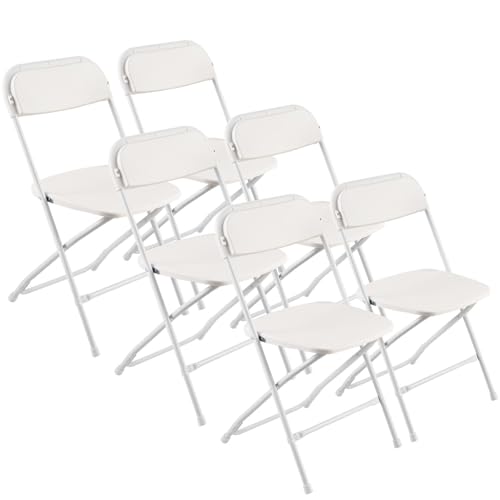 4 Pack Folding Plastic Chairs with Metal Frame L2812
