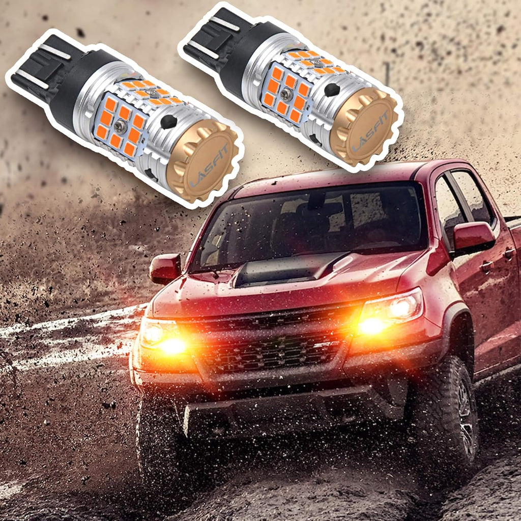Amber LED Turn Signal Light Bulb (Pack of 2) T2849
