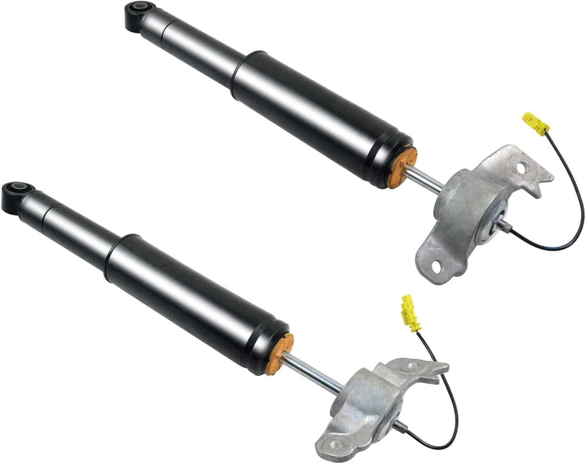 Pair Rear Shock Absorbers Struts with Upper Mount Assembly Y558