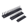 3 Piece Black Metric Socket Tray X83750