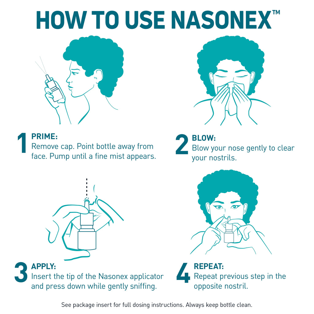 Allergy Nasal Spray, Non-Drowsy, Scent-Free, 120 spray X6297