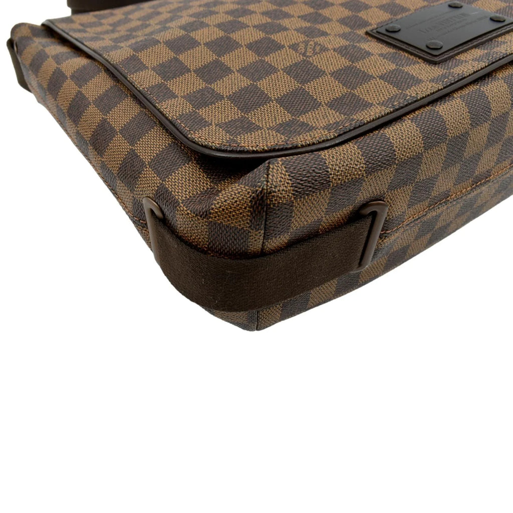 Pre-owned Brown Damier Ebene Shoulder Bag C3275
