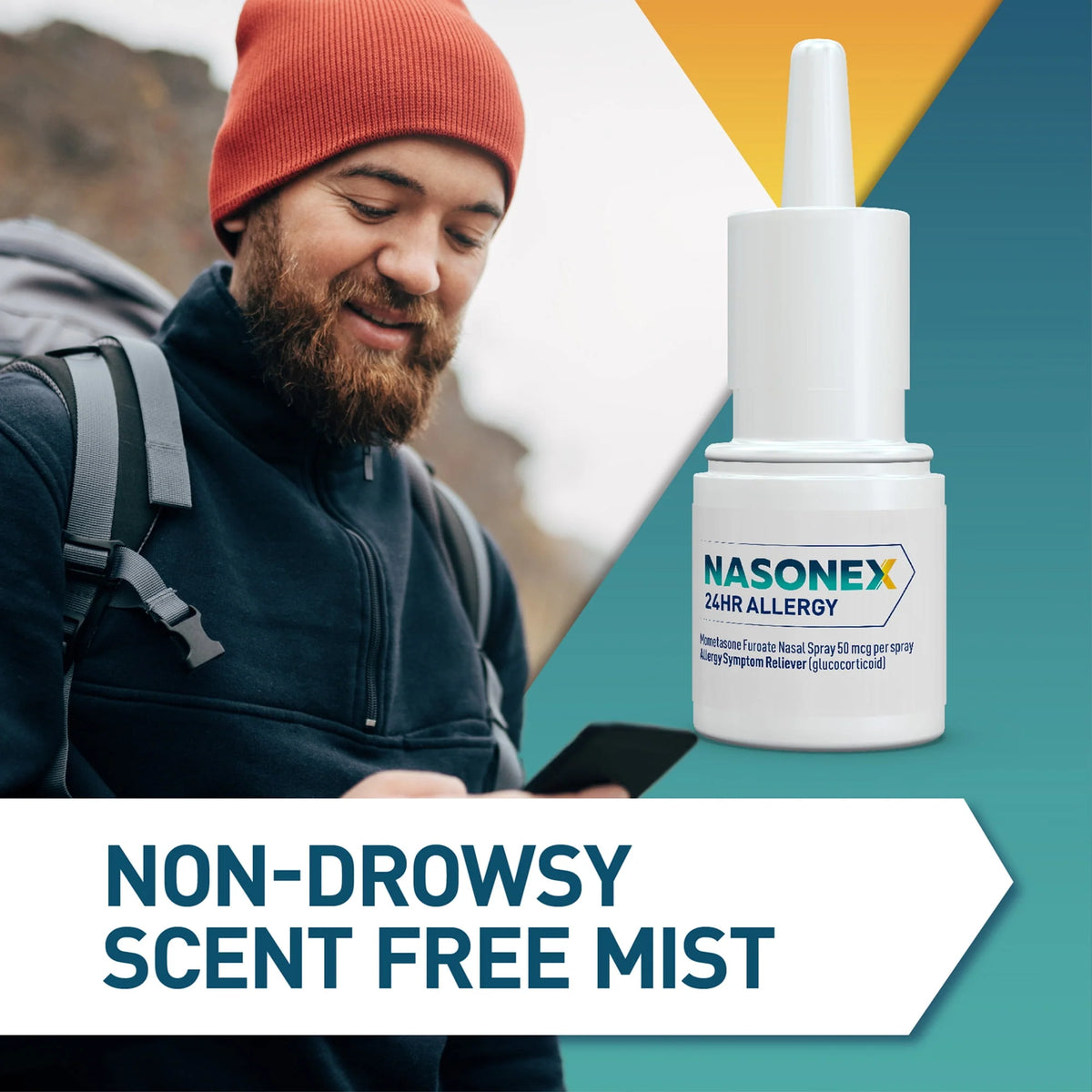 Allergy Nasal Spray, Non-Drowsy, Scent-Free, 120 spray X6297