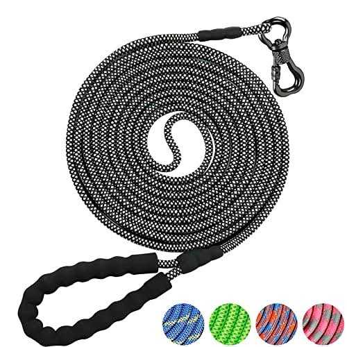 Rope Dog Leash with Swivel Lockable Hook R963628