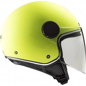 Yellow Size L Jet Helmet F32655