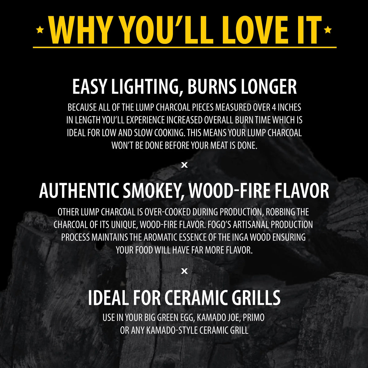 35 Pound Bag 2-Pack All-Natural Hardwood Lump Charcoal Q55188