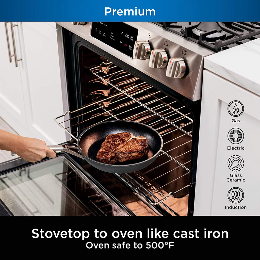 13-Piece Hard-Anodized Nonstick Cookware Set Y821162