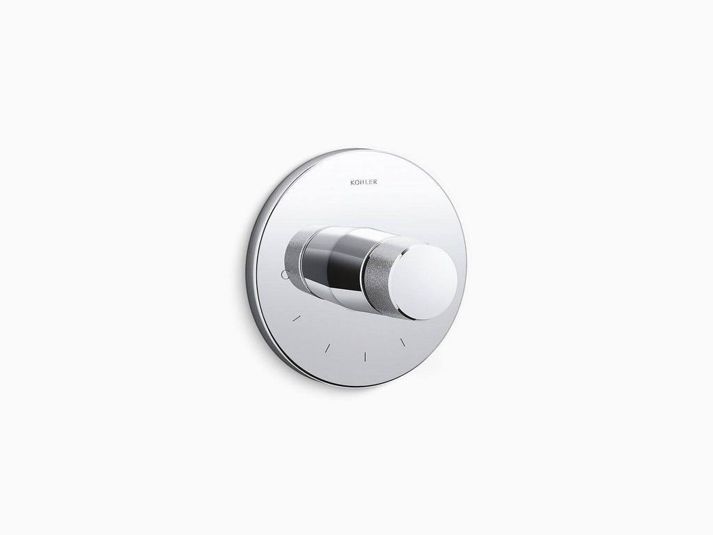 Matte Black Thermostatic Valve Trim F560395