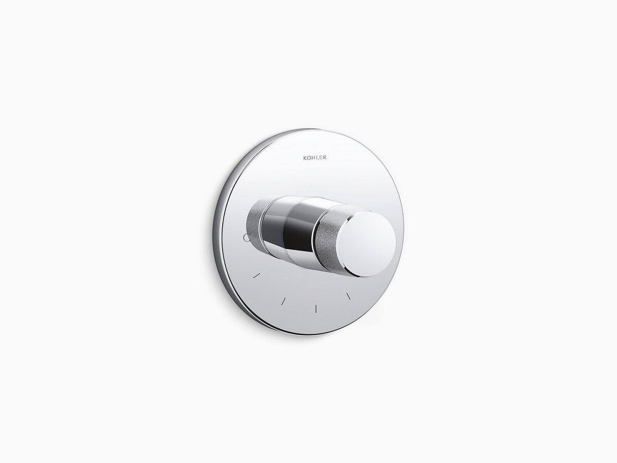 Matte Black Thermostatic Valve Trim F560395