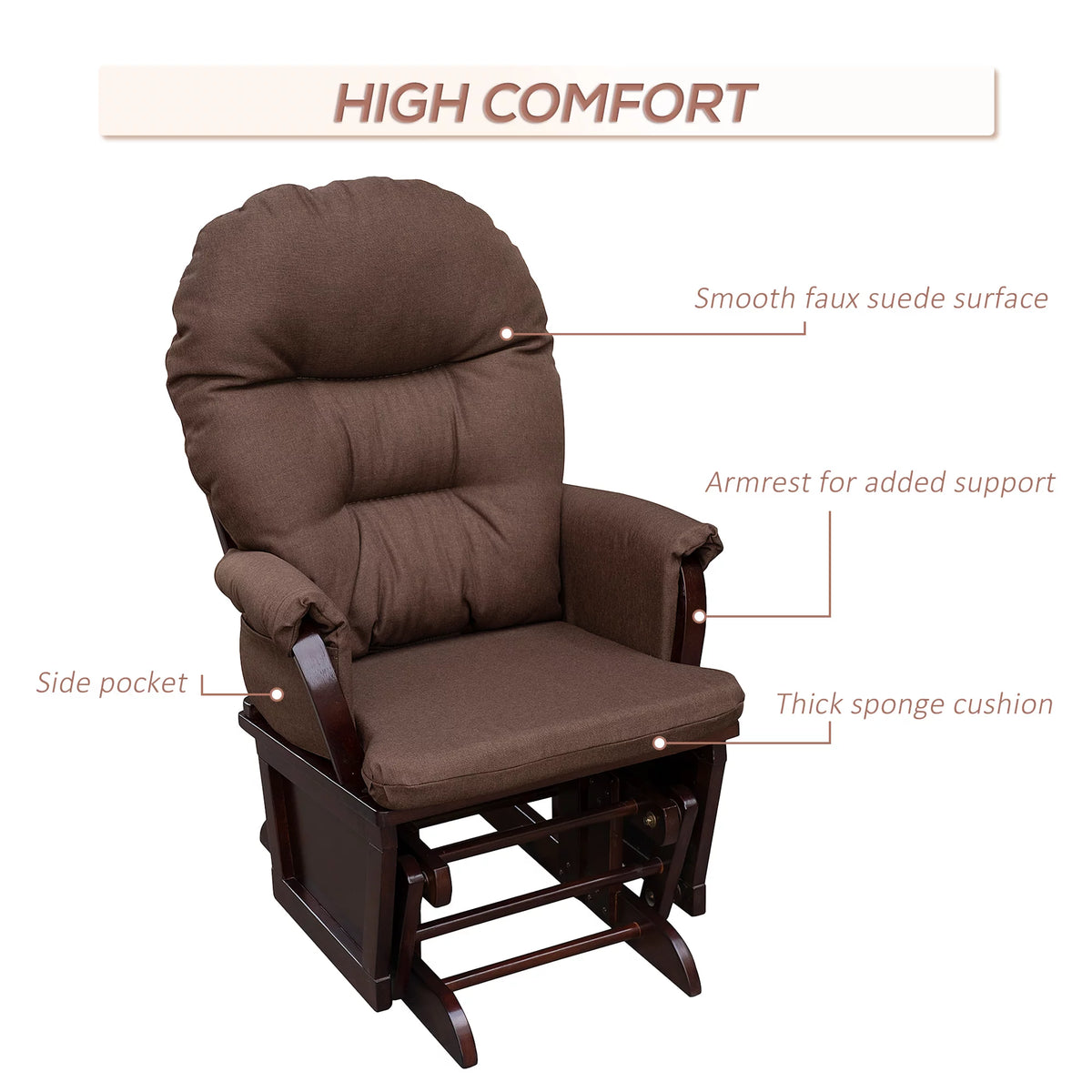 Rocking Chair with Ottoman N145704