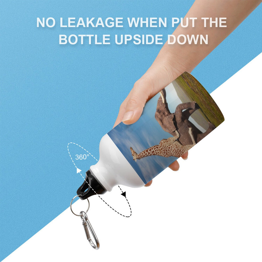 400ml Aluminum Sport Water Bottle with Twist Cap L5893