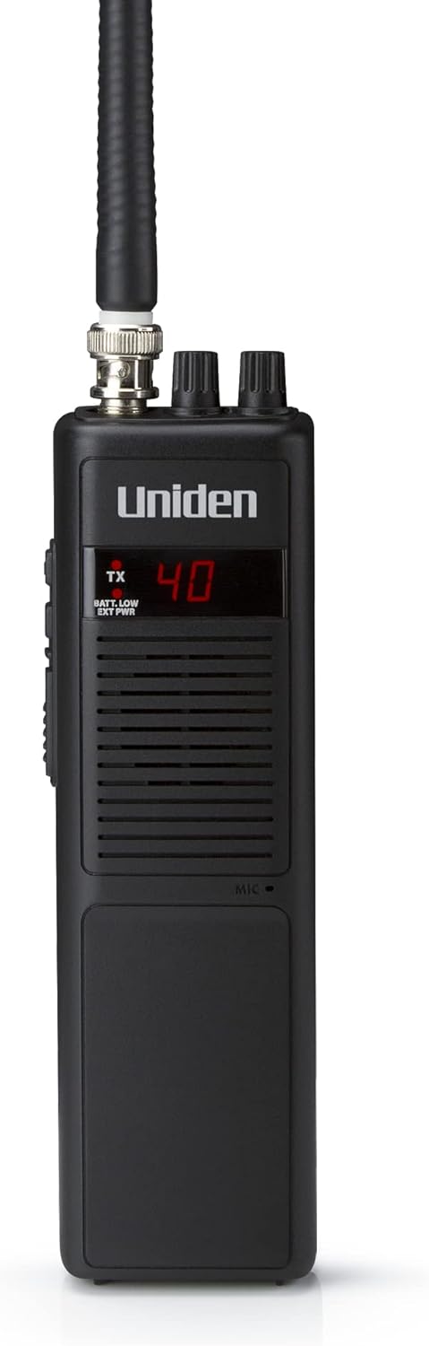 40 Channel Handheld CB Radio with Belt Clip And Strap L7597