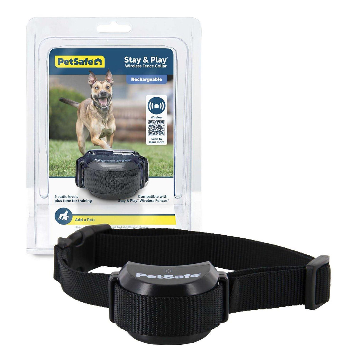 Wireless Fence Rechargeable Receiver Collar V580