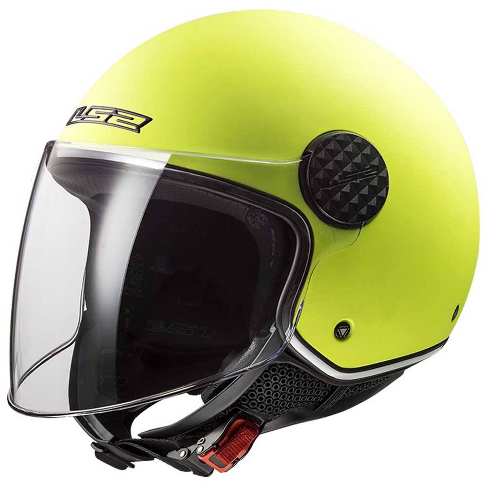 Yellow Size L Jet Helmet F32655