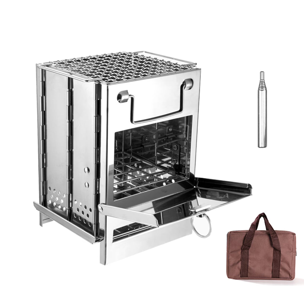 Portable Wood Burning Blowpipe Kit with Carry Bag P544279