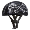Black Half Face Helmet E909