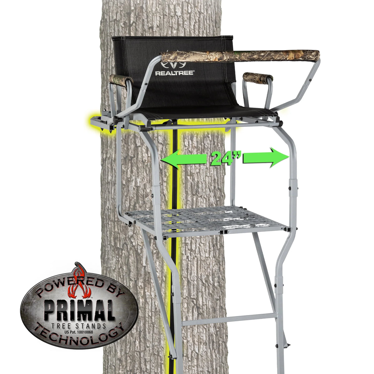 1-Person 15' Hunting Ladder Tree Stand T7465