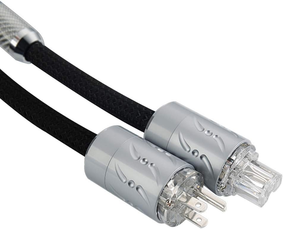 16pcs Multiplex Copper Audio Mains Cord with Rhodium Plated US Standard Connector U491164