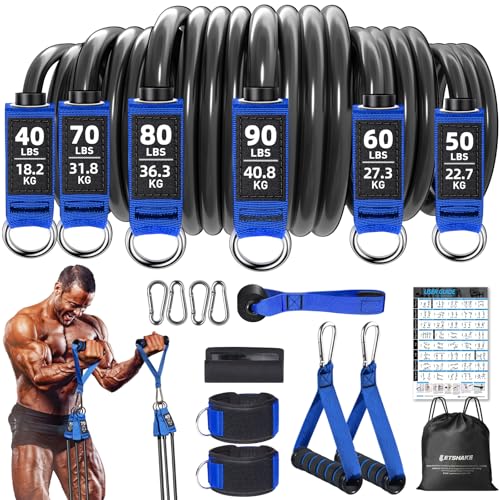 Heavy Duty Resistance Bands with Handles D5386