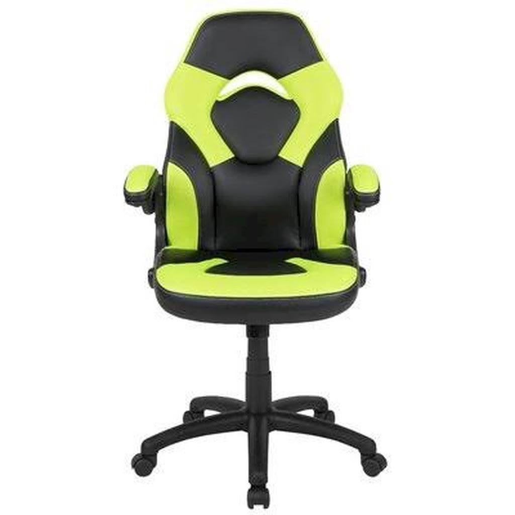 Green/Black Ergonomic PC & Racing Game Chair D88881