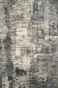 Ivory Charcoal Rug 7'10 x 10'10 L771