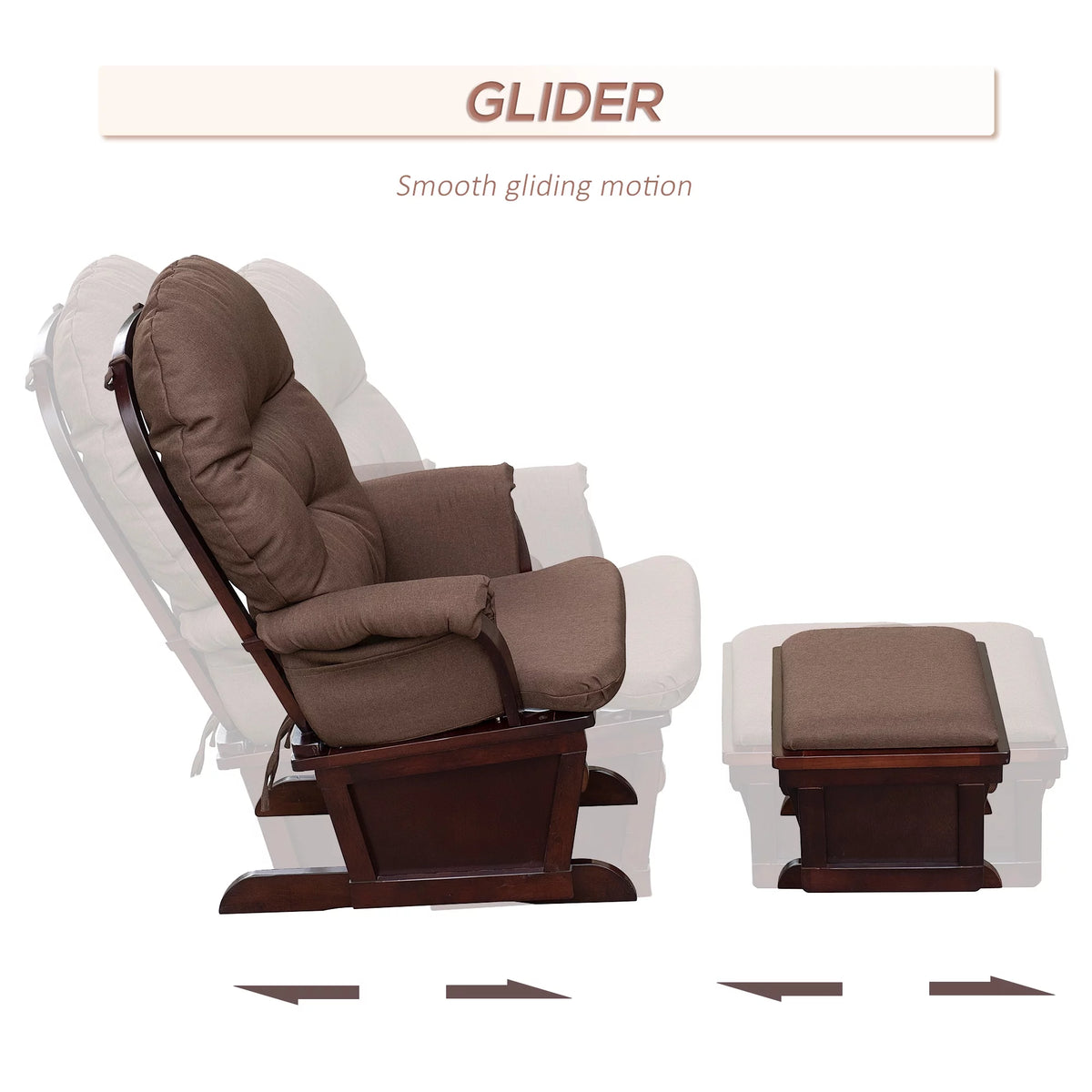 Rocking Chair with Ottoman N145704