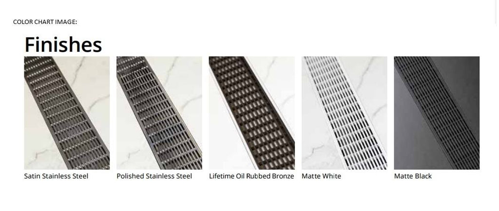60 inch Drain Grate - Bronze F95489