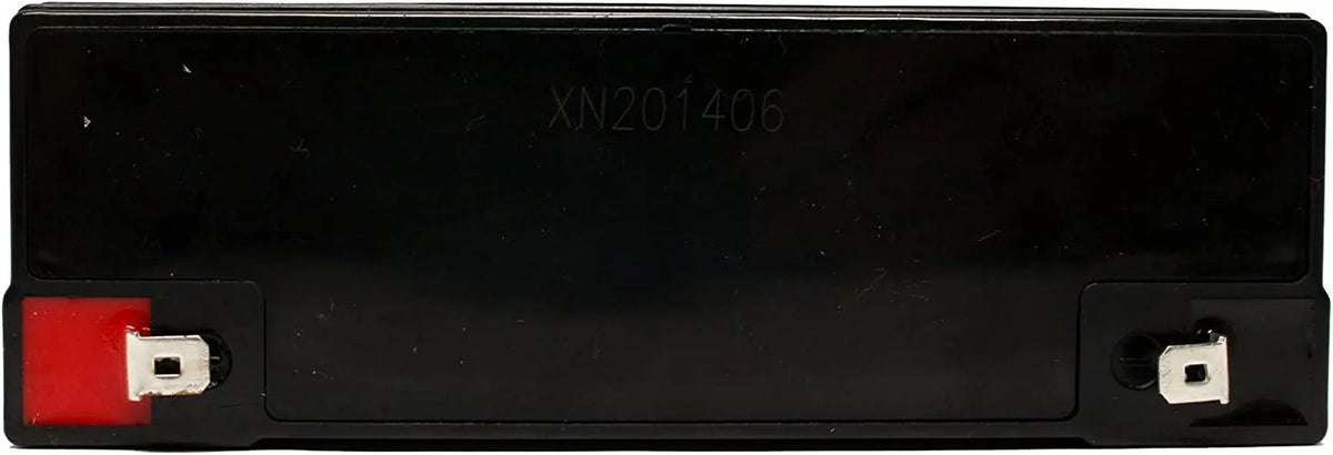 6V 12Ah Sealed Lead Acid Battery with F1 to F2 Terminal Adapters O602454