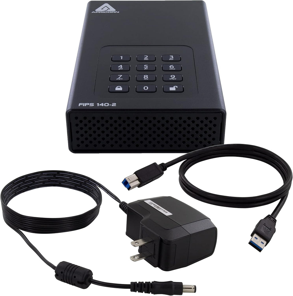 256-Bit Encrypted Hard Drive I66163
