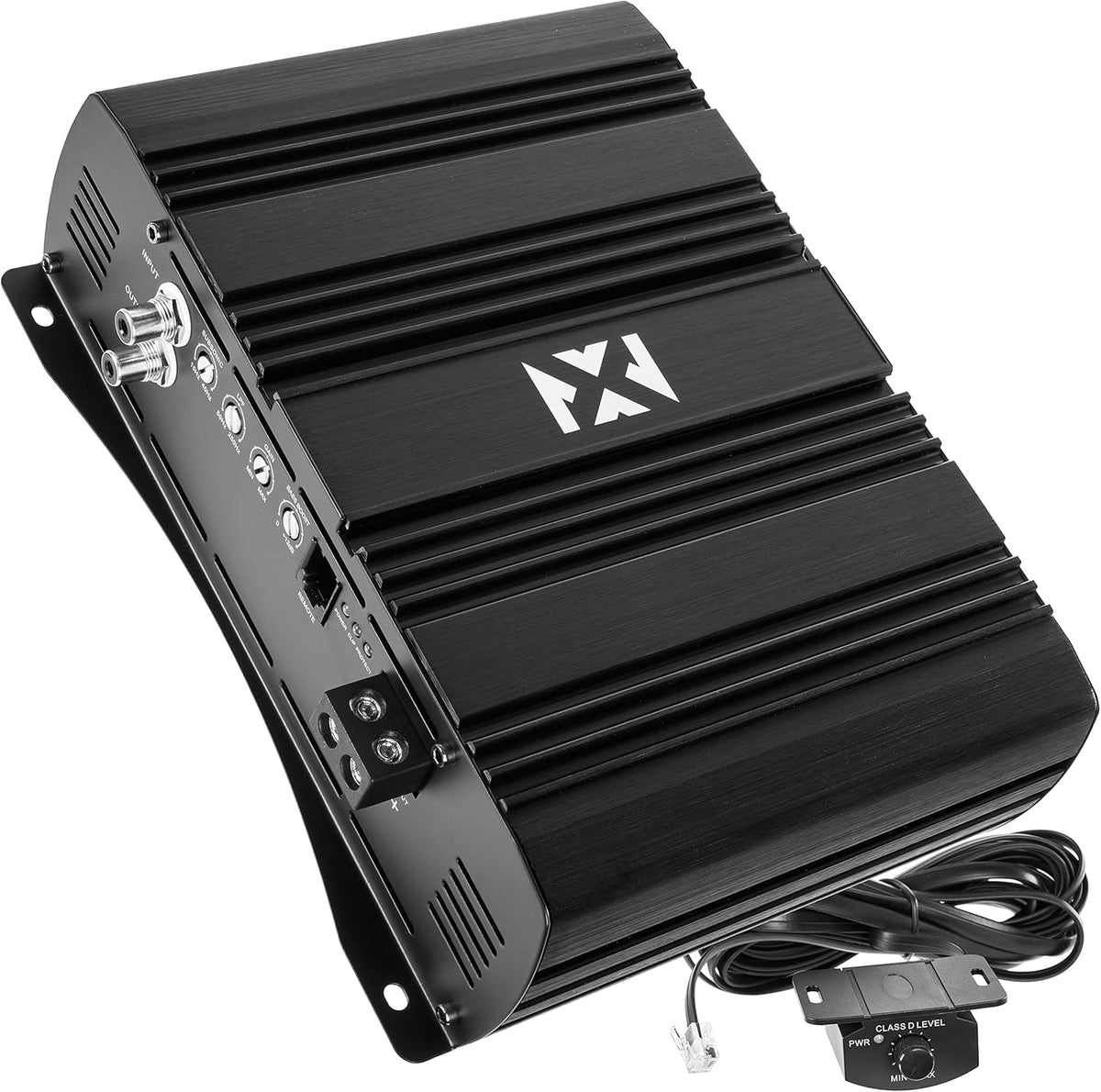 1500W RMS 1-OHM Stable Full Bridge Class D Monoblock Car Audio MOSFET Amplifier X404