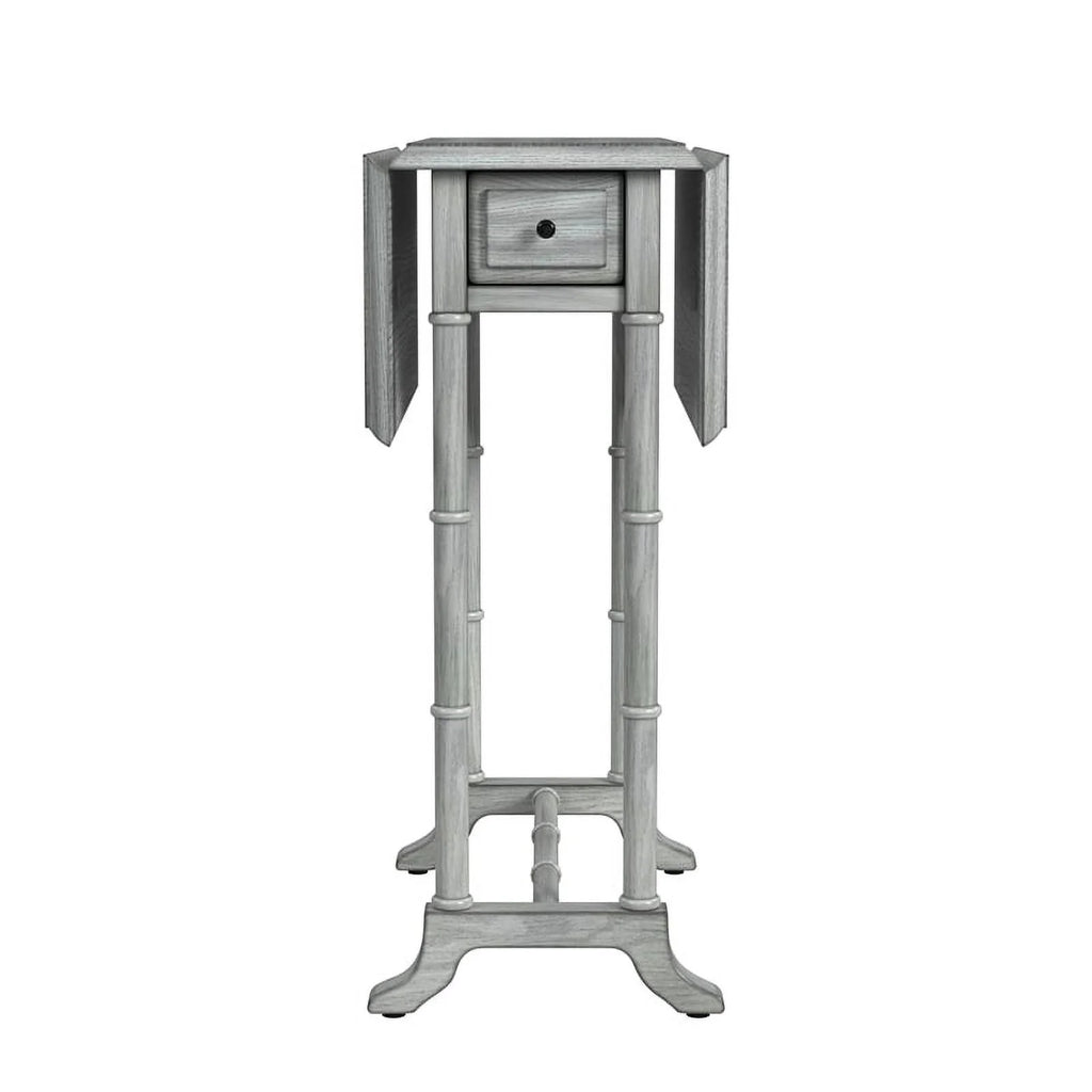 Gray Drop-Leaf Accent Table S802892