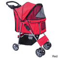Red 4-Wheel Pet Stroller G812119