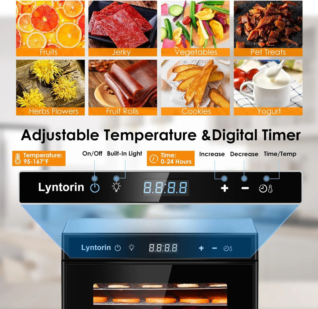 700W 8 Trays Food Dehydrator Machine J4205