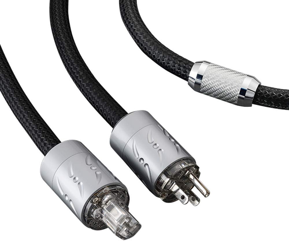 16pcs Multiplex Copper Audio Mains Cord with Rhodium Plated US Standard Connector U491164