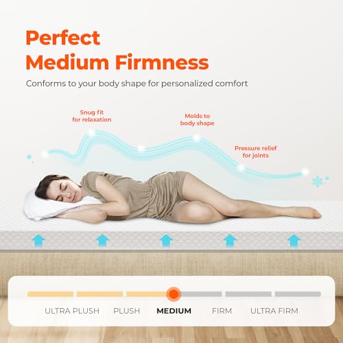 10 Inch Queen Cooling Gel Memory Foam Medium Firm Mattress E271