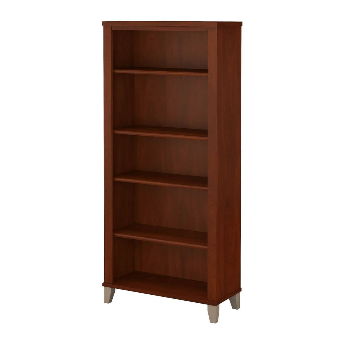 Maple Cross 5-shelf Bookcase A36284