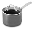Classic Nonstick Sauce Pan with Cover, 3.5 quart, Grey S9713