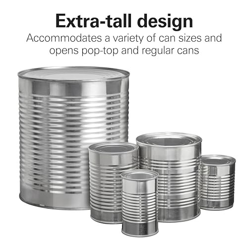 Smooth Edge Electric Automatic Can Opener, Black and Chrome F405852