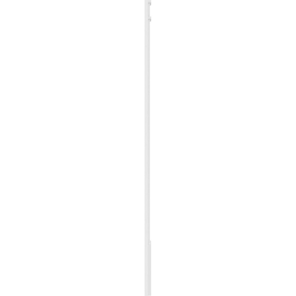 4x22W x 102x22H x 2x22P Two Equal Flat Panel PVC Pilaster with Standard Capital & Base (Pair) Q466