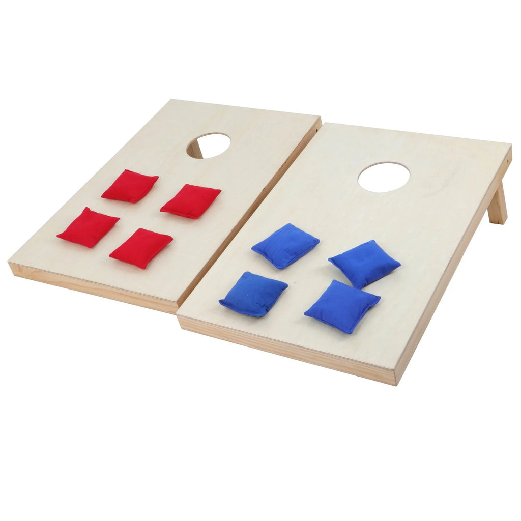 3ft X 2 ft Solid Wood Cornhole Bean Bag Toss Game Set with Carrying Case X154355